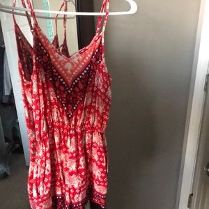 Red romper